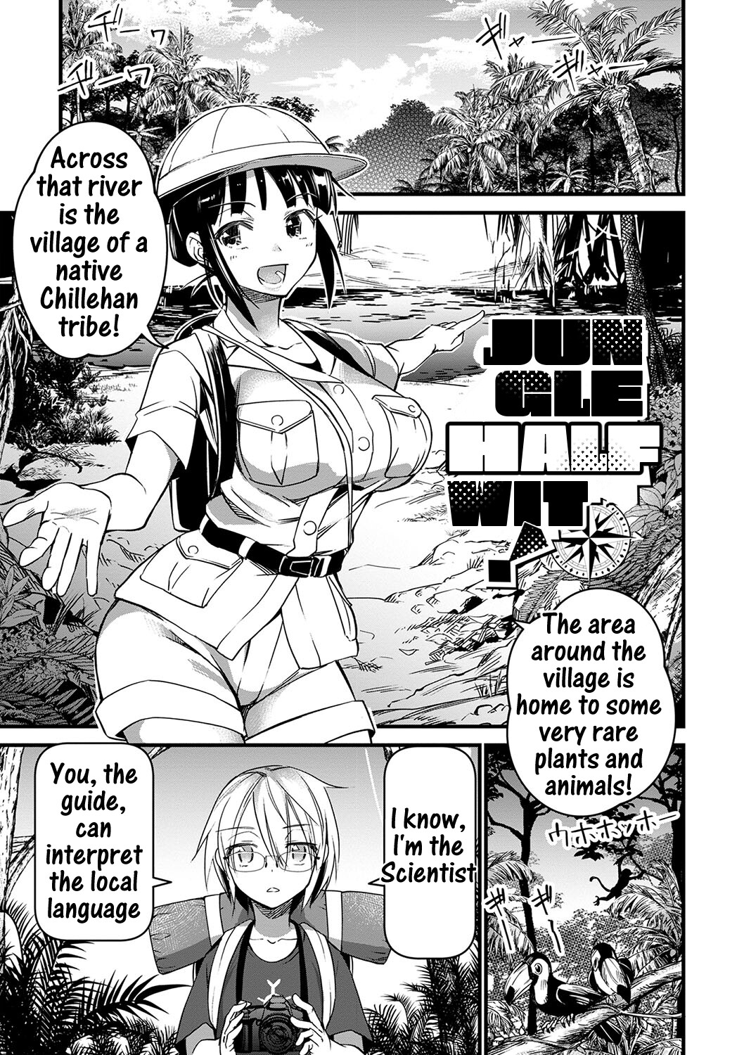 Hentai Manga Comic-Jungle half-wit!-Read-1